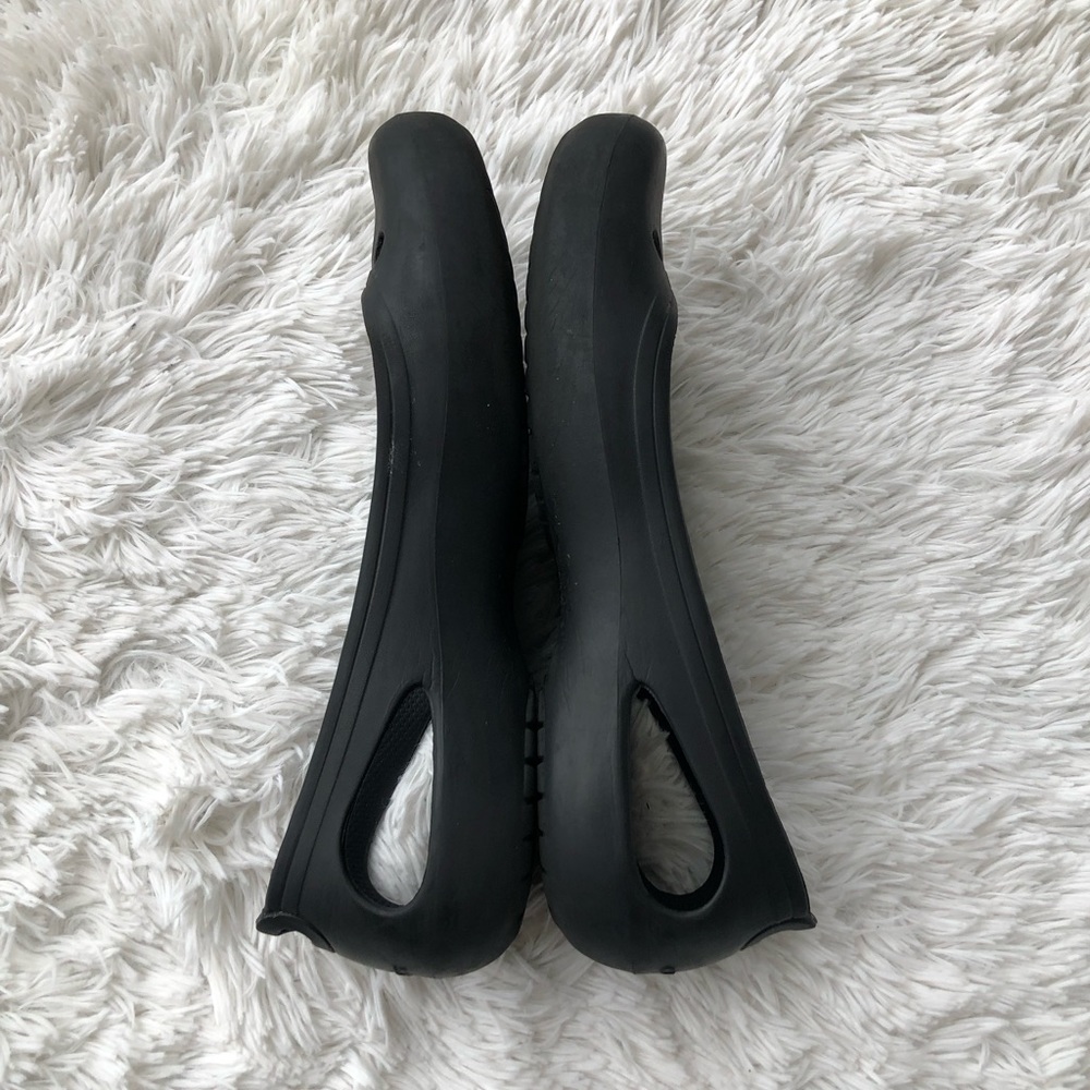 CROCS • Womens Comfort Shoe Kadee Slip On Ballet Flat in Black/ Size 10 - Picture 7 of 14